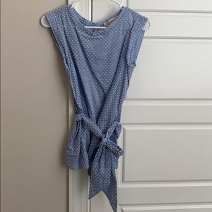 Loft chambray top